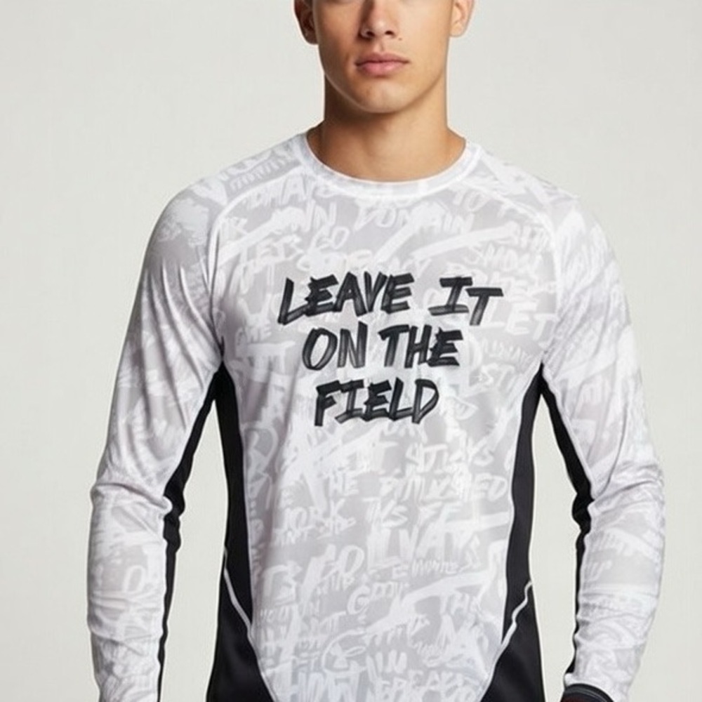 UNDER ARMOUR Men's HeatGear LEAVE IT ON THE FIELD Compression LS Shirt
